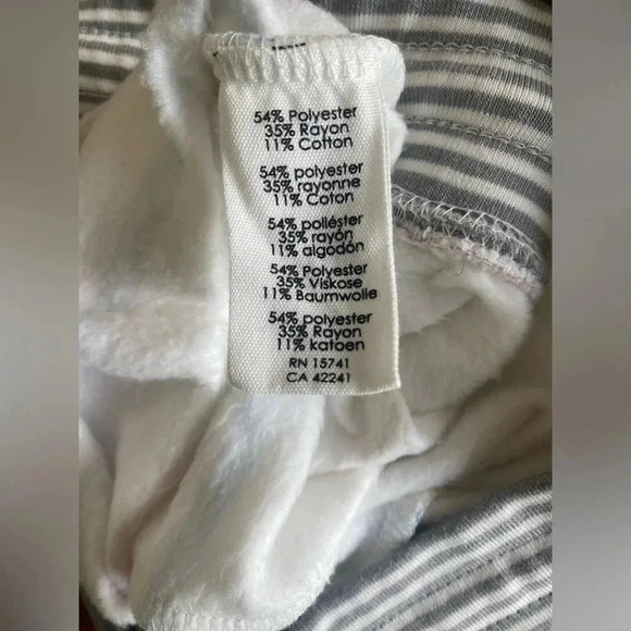 PJ Salvage Women's Loungewear “Happy Days‎ are Here” Comfy Striped Shorts Small - Picture 10 of 11